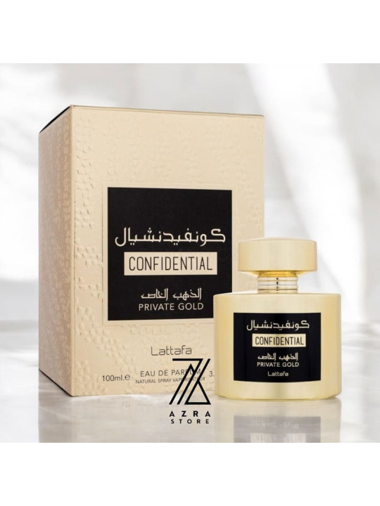 Parfum Confidential Private Gold de Lattafa